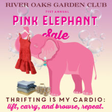 River Oaks Pink Elephant Sale